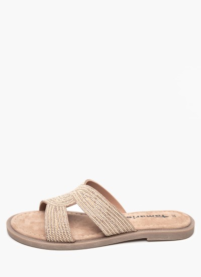 Γυναικεία Μοκασίνια 24313 Μαύρο ECOleather Tamaris