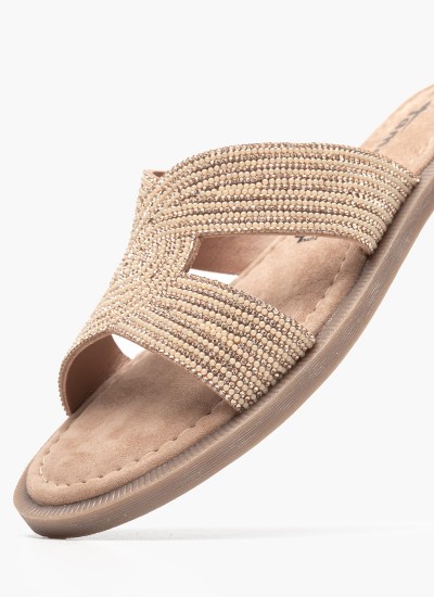 Γυναικεία Μοκασίνια 24313 Μαύρο ECOleather Tamaris