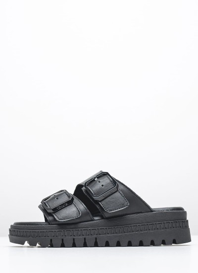 Γυναικείες Πλατφόρμες Χαμηλές 22305 Χρυσό ECOleather Tamaris
