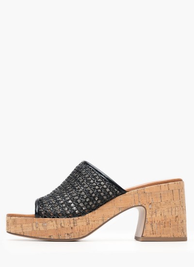 Γυναικεία Μοκασίνια 24313 Μαύρο ECOleather Tamaris