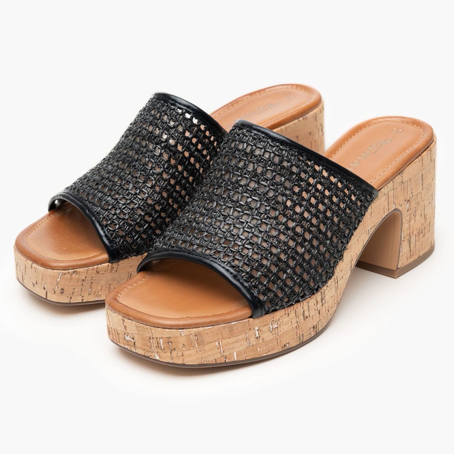 Women Mules 27212 Black Mat Tamaris Women Mules 27212 Black Mat Tamaris