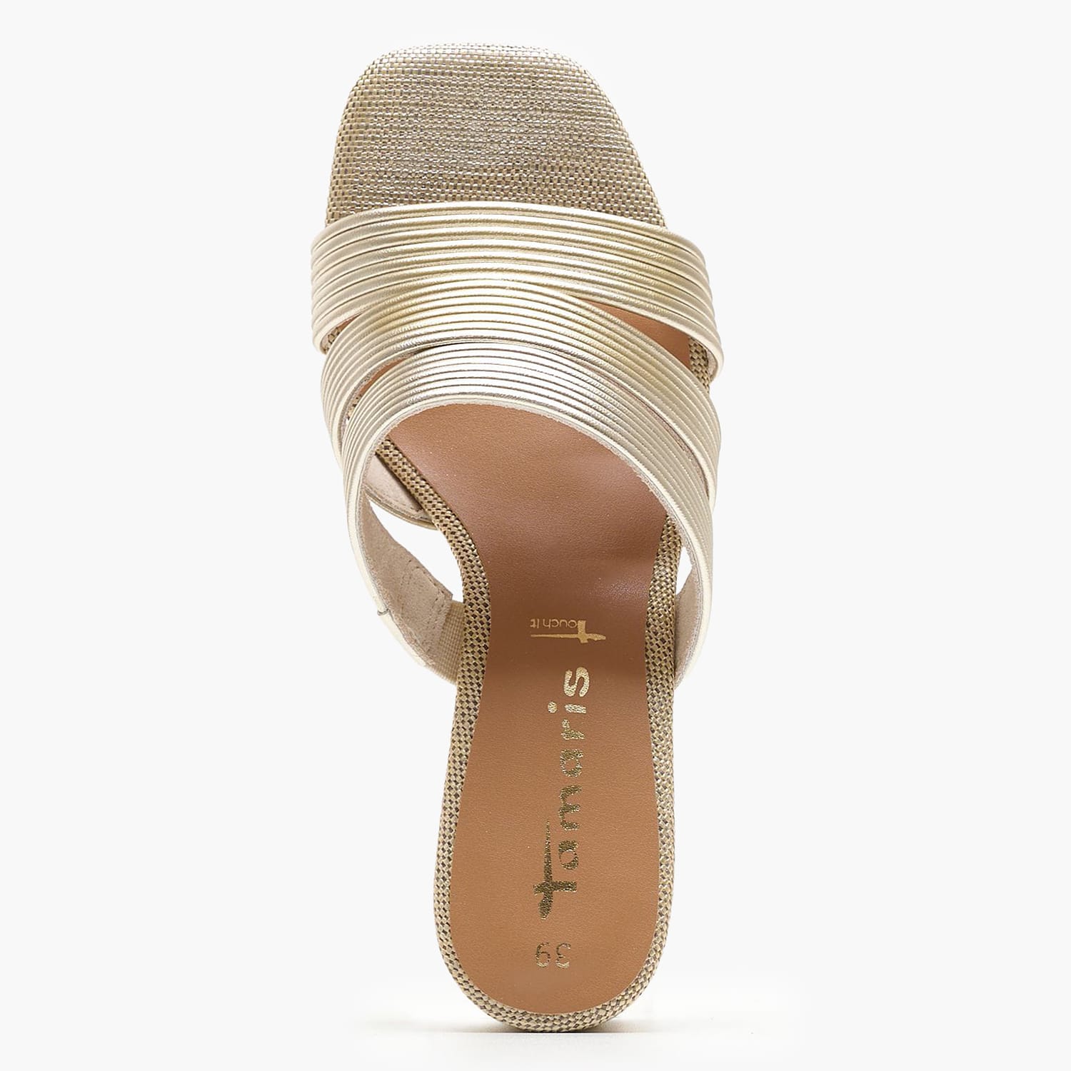 Γυναικεία Mules 27226 Χρυσό ECOleather Tamaris Γυναικεία Mules 27226 Χρυσό ECOleather Tamaris