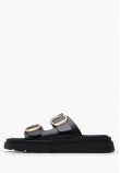 Γυναικεία Flats 27239 Μαύρο Δέρμα Tamaris