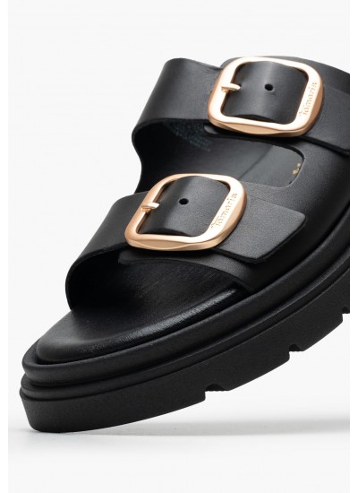 Γυναικεία Flats 27112 Μπεζ Δέρμα Tamaris