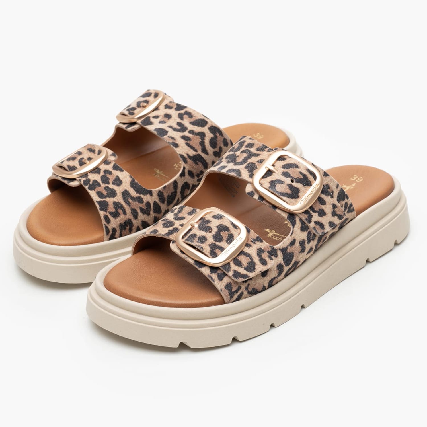 Γυναικεία Flats 27239 Leopard Δέρμα Tamaris Γυναικεία Flats 27239 Leopard Δέρμα Tamaris