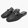 Γυναικεία Mules 27302 Μαύρο Ψάθα Tamaris Γυναικεία Mules 27302 Μαύρο Ψάθα Tamaris