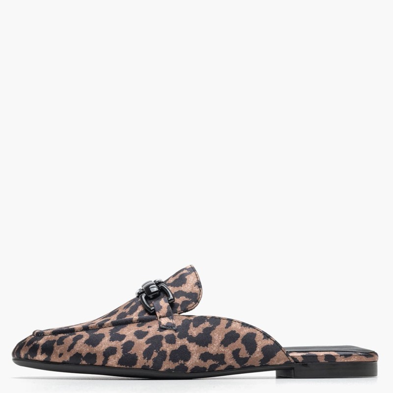 Γυναικεία Mules 27303 Leopard Ύφασμα Tamaris