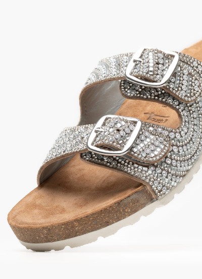 Γυναικείες Πλατφόρμες Χαμηλές 22305 Χρυσό ECOleather Tamaris