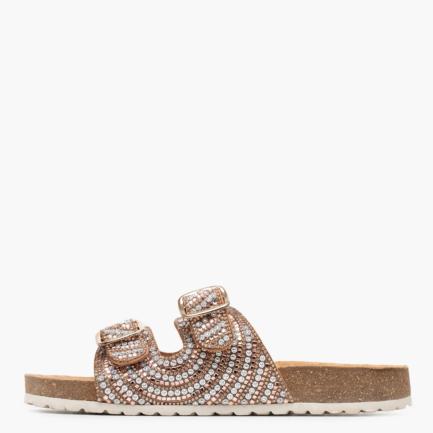 Γυναικεία Flats 27415 Πλατίνα Δέρμα Tamaris
