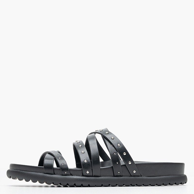 Γυναικεία Flats 27419 Μαύρο ECOleather Tamaris