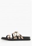 Women Flats 27419 Bronze ECOleather Tamaris