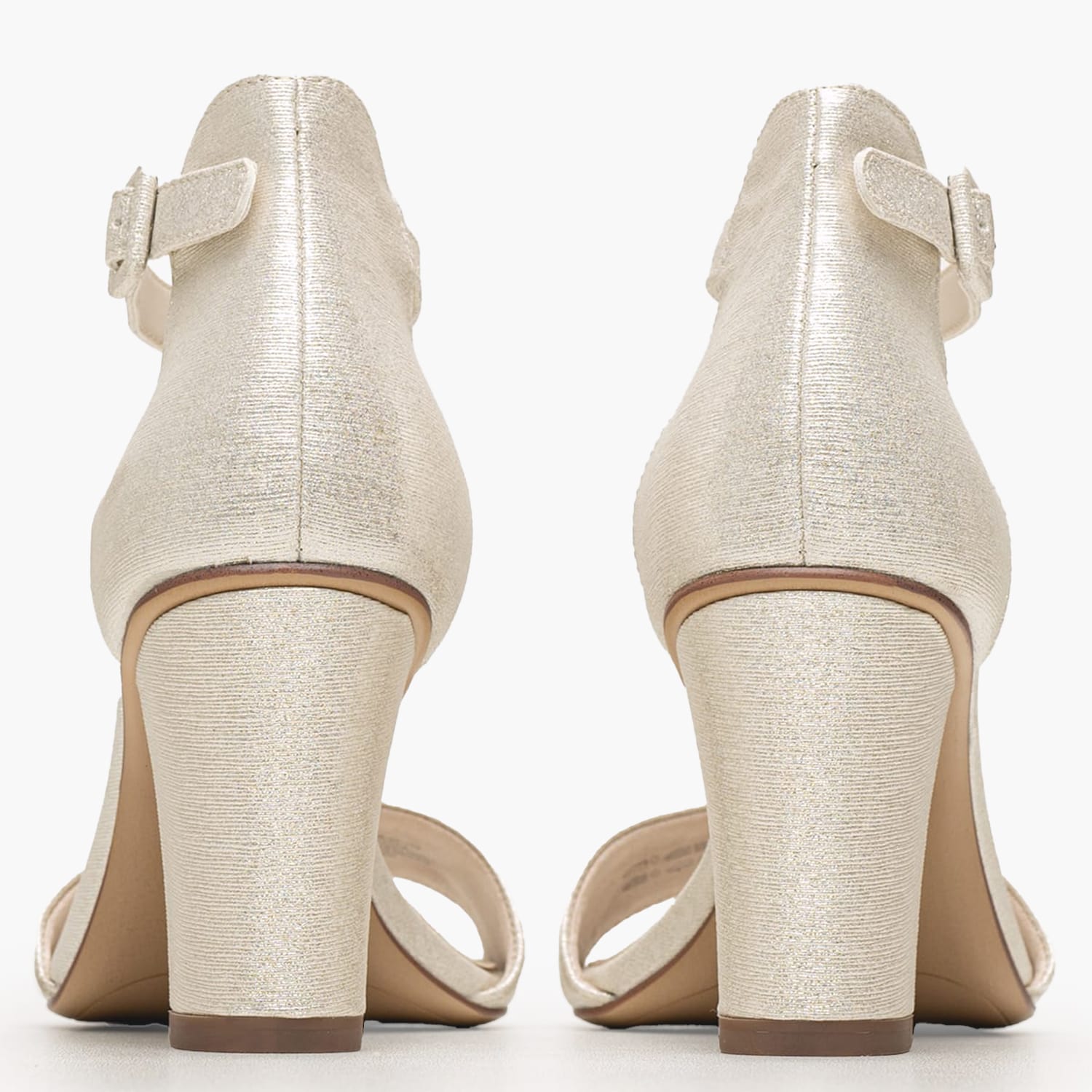 Γυναικεία Πέδιλα 28096 Πλατίνα Glitter Tamaris