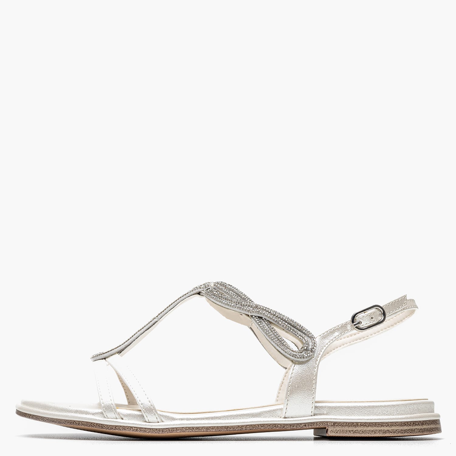 Γυναικεία Flats 28126 Άσπρο ECOleather Tamaris