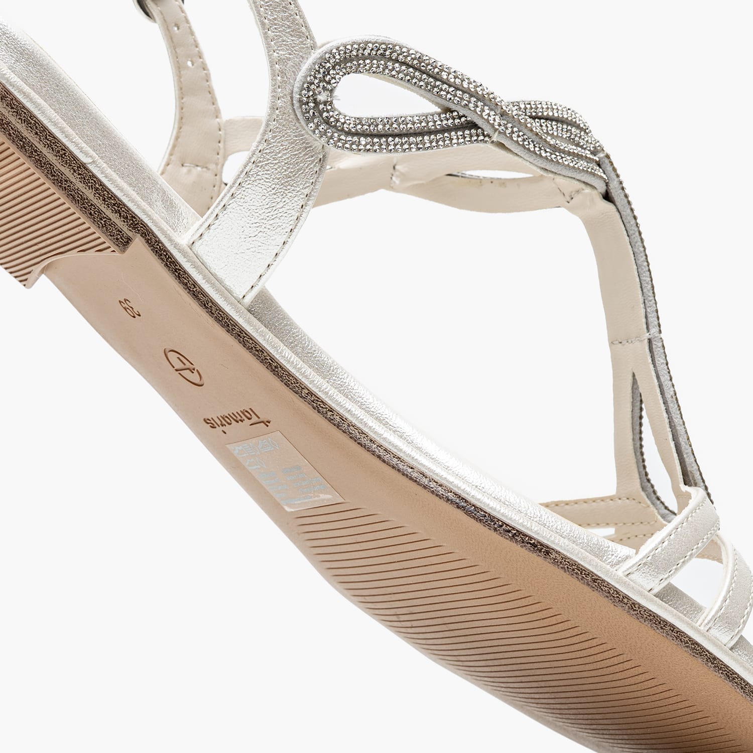 Γυναικεία Flats 28126 Άσπρο ECOleather Tamaris Γυναικεία Flats 28126 Άσπρο ECOleather Tamaris
