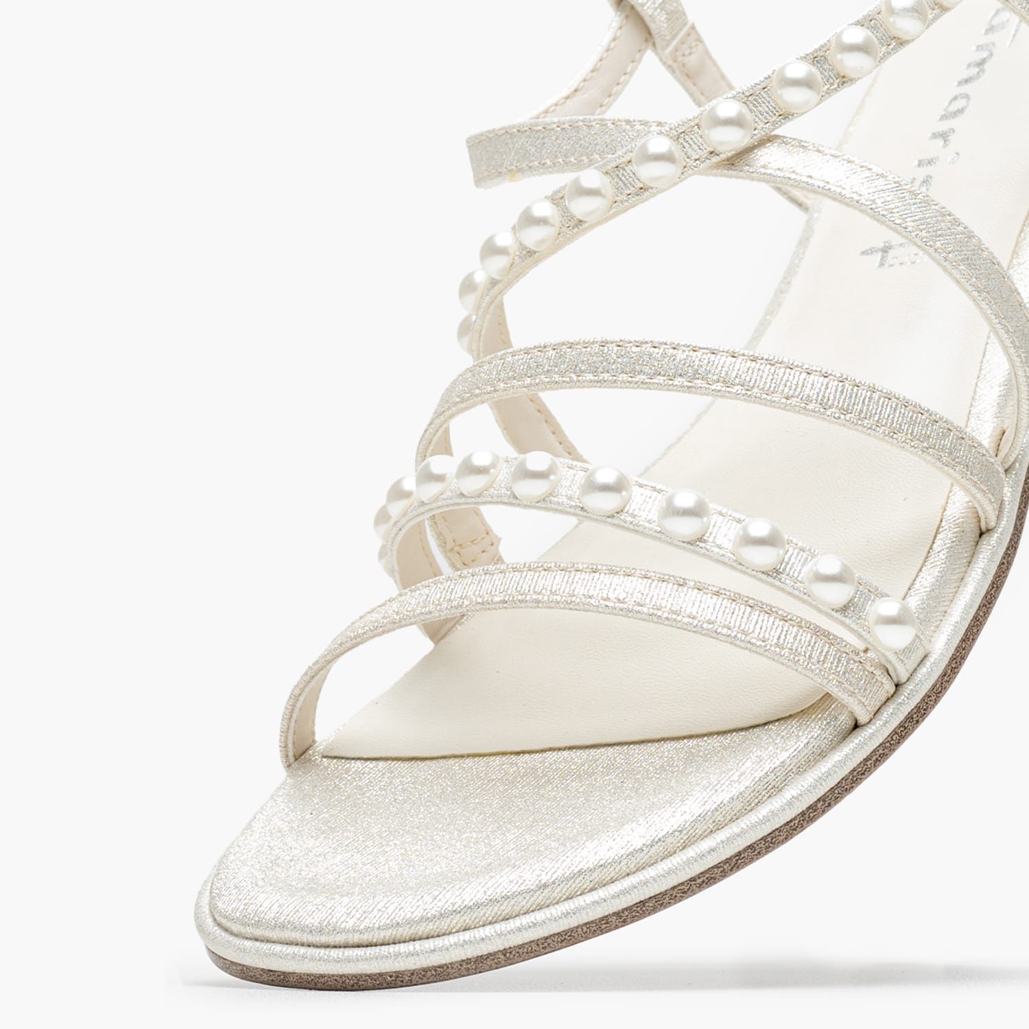 Γυναικεία Flats 28143 Ασημί ECOleather Tamaris
