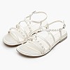 Γυναικεία Flats 28143 Ασημί ECOleather Tamaris Γυναικεία Flats 28143 Ασημί ECOleather Tamaris