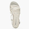 Γυναικεία Flats 28143 Ασημί ECOleather Tamaris Γυναικεία Flats 28143 Ασημί ECOleather Tamaris