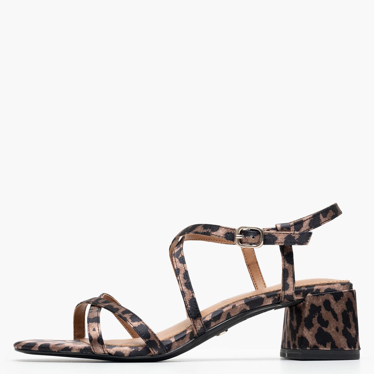 Γυναικεία Πέδιλα 28204 Leopard Ύφασμα Tamaris