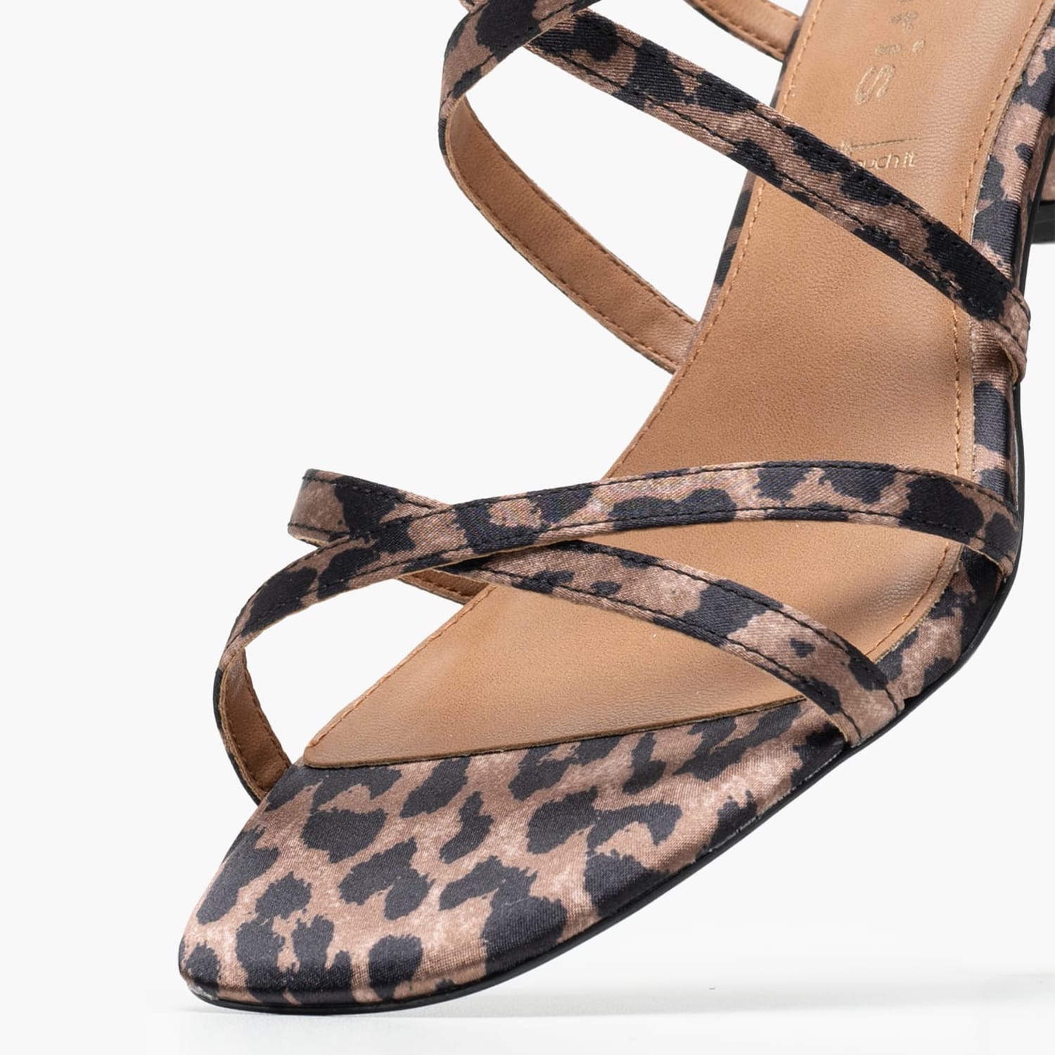 Γυναικεία Πέδιλα 28204 Leopard Ύφασμα Tamaris