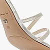 Women Sandals 28205 Silver ECOleather Tamaris
