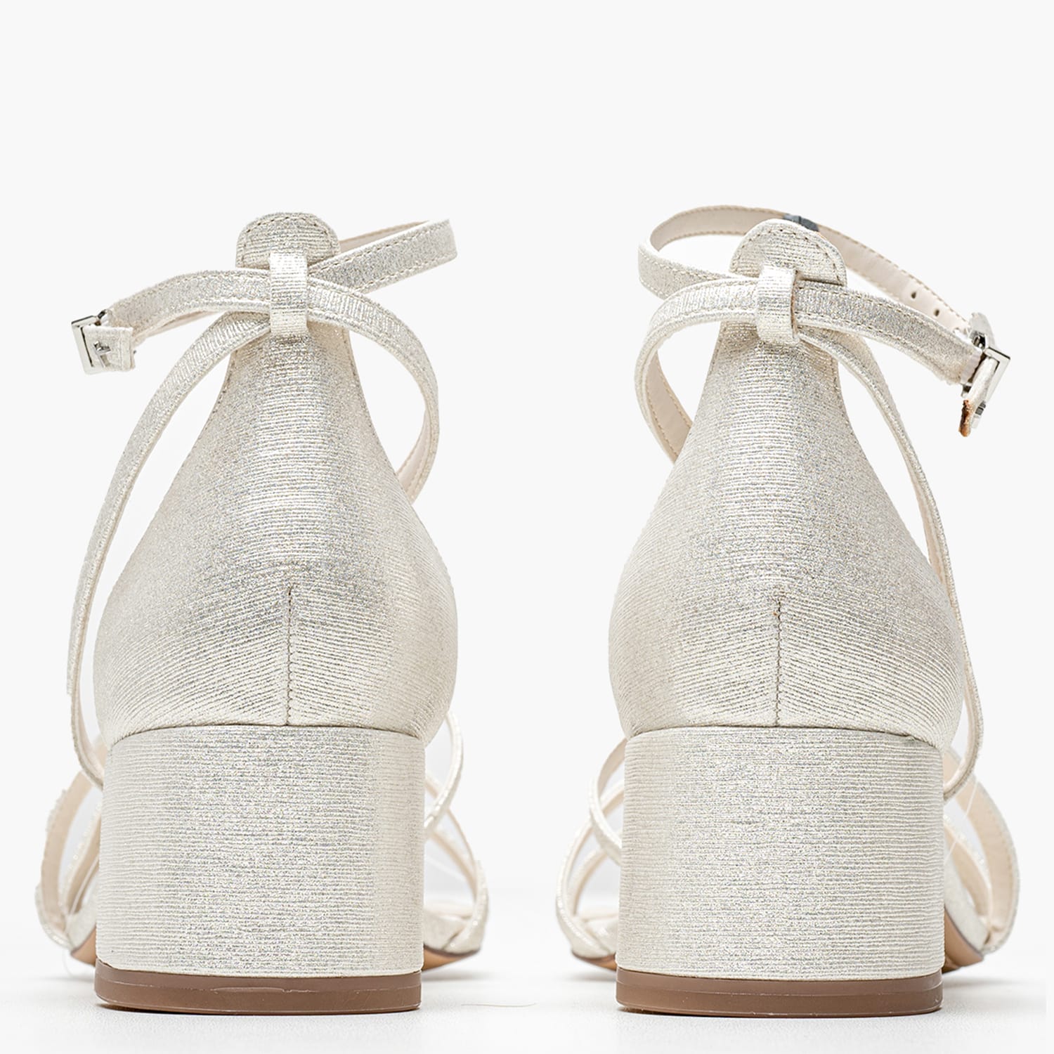 Women Sandals 28205 Silver ECOleather Tamaris