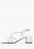 Γυναικεία Πέδιλα 28236 Άσπρο ECOleather Tamaris