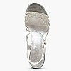 Γυναικεία Πέδιλα 28248 Ασημί ECOleather Tamaris Γυναικεία Πέδιλα 28248 Ασημί ECOleather Tamaris