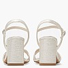 Γυναικεία Πέδιλα 28324 Πλατίνα Glitter Tamaris