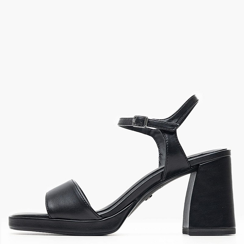 Γυναικεία Πέδιλα 28342 Μαύρο ECOleather Tamaris