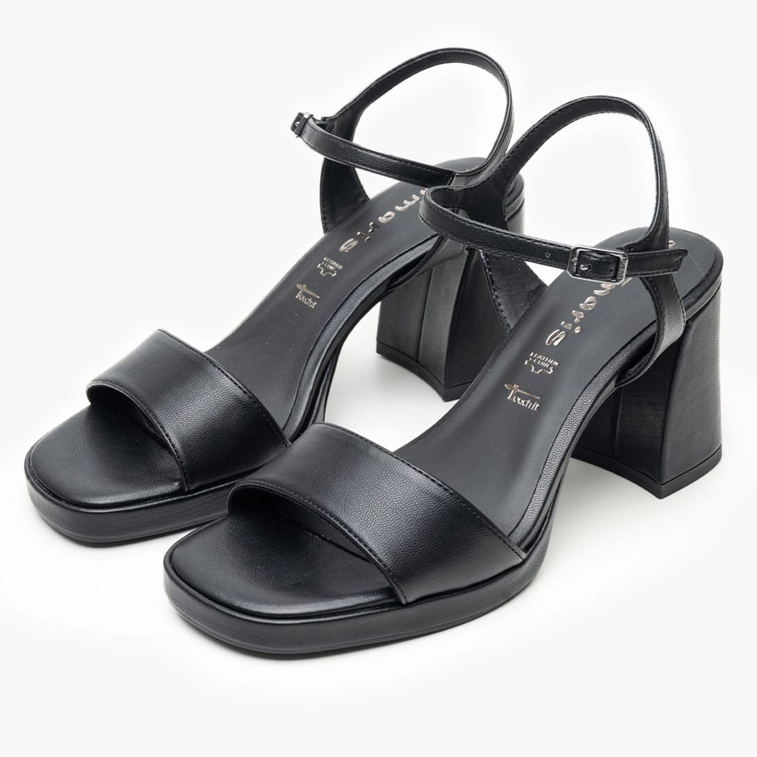 Γυναικεία Πέδιλα 28342 Μαύρο ECOleather Tamaris Γυναικεία Πέδιλα 28342 Μαύρο ECOleather Tamaris