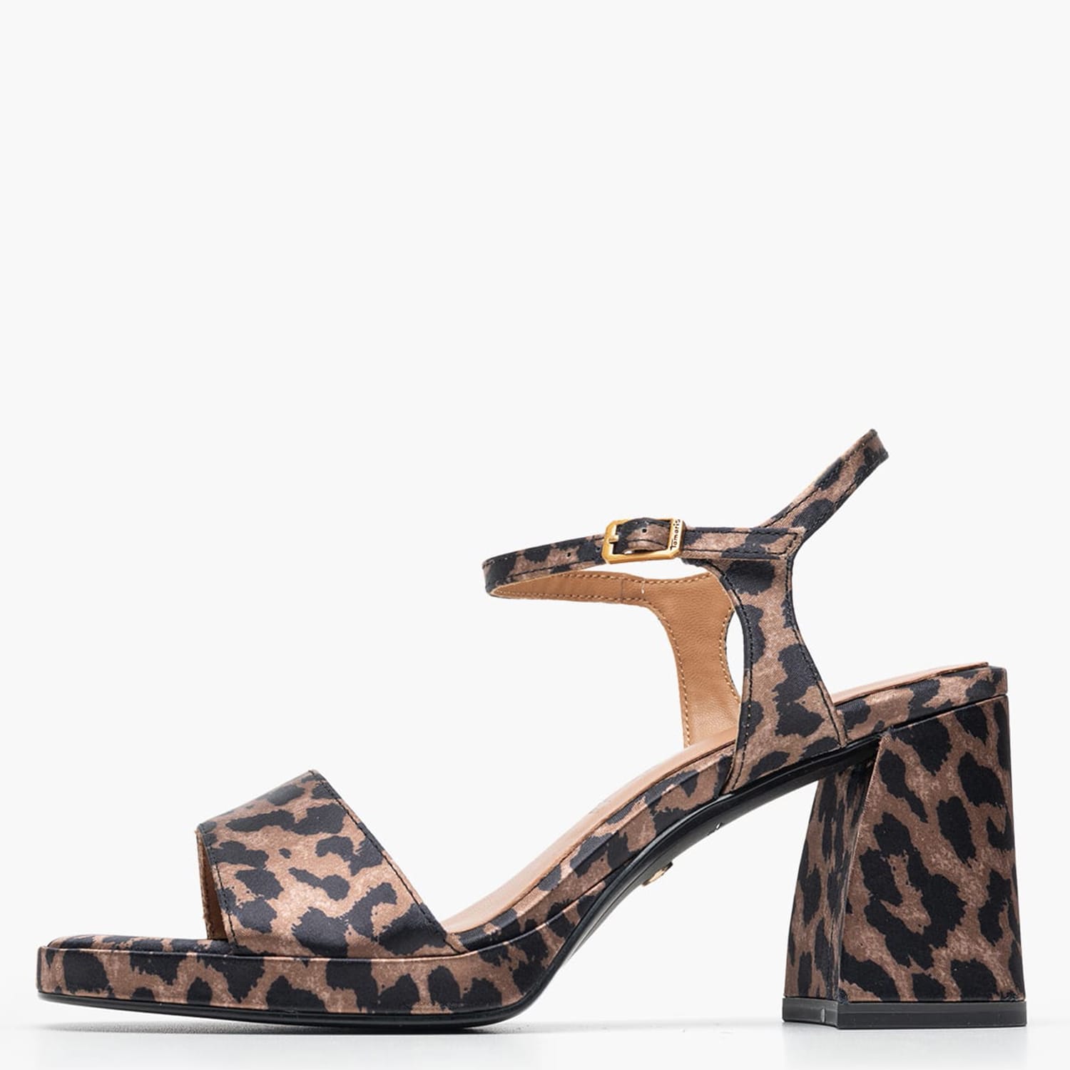 Γυναικεία Πέδιλα 28343 Leopard Ύφασμα Tamaris