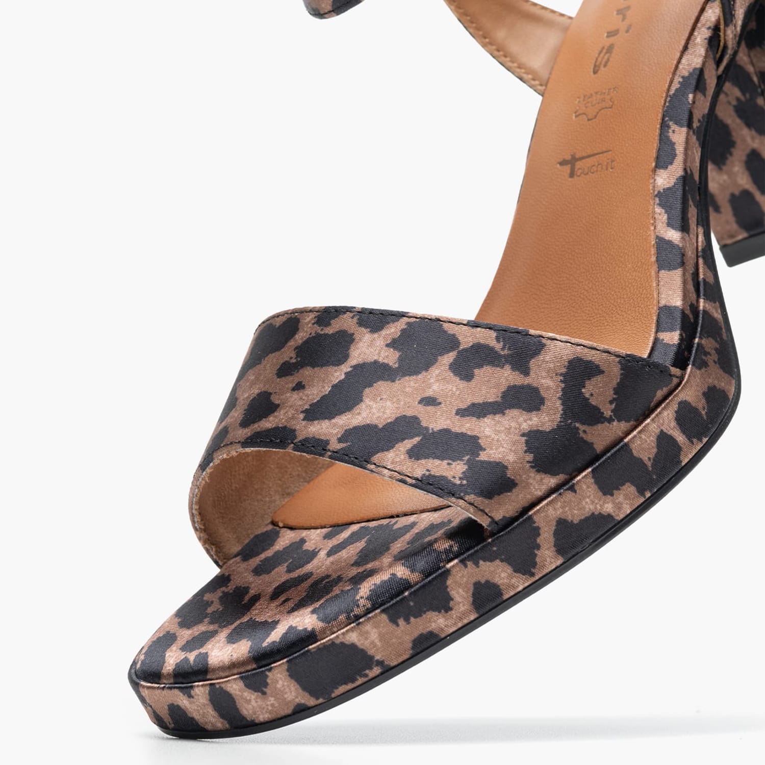 Γυναικεία Πέδιλα 28343 Leopard Ύφασμα Tamaris