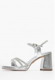 Γυναικεία Πέδιλα 28355 Ασημί ECOleather Tamaris