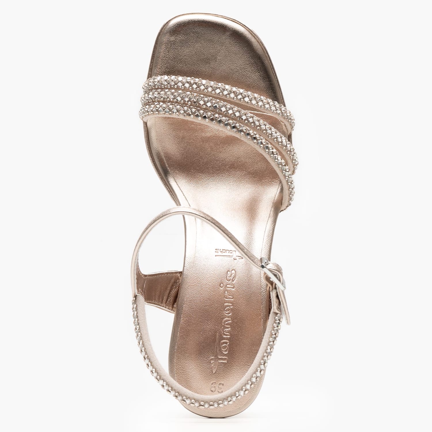 Γυναικεία Πέδιλα 28355 Πλατίνα ECOleather Tamaris Γυναικεία Πέδιλα 28355 Πλατίνα ECOleather Tamaris