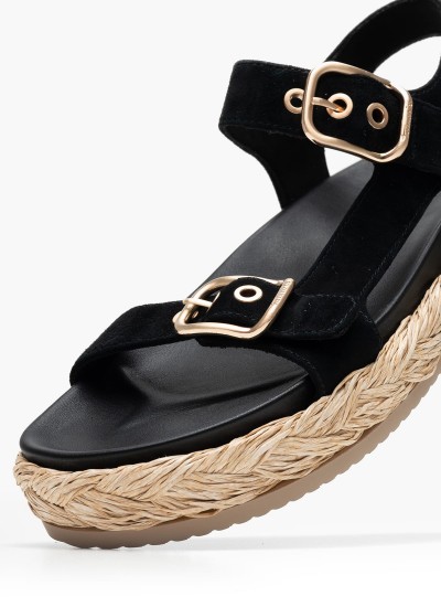 Γυναικεία Μοκασίνια 24313 Μαύρο ECOleather Tamaris