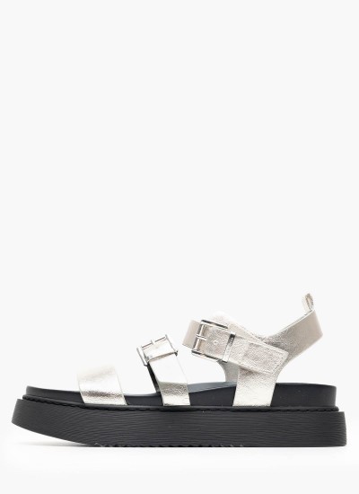 Γυναικείες Πλατφόρμες Χαμηλές 22305 Χρυσό ECOleather Tamaris