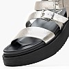 Γυναικεία Flats 28401 Ασημί ECOleather Tamaris Γυναικεία Flats 28401 Ασημί ECOleather Tamaris