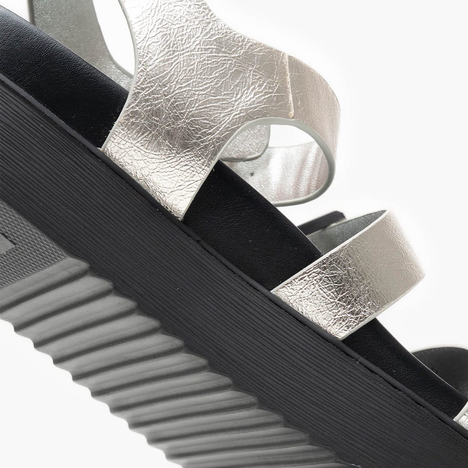 Γυναικεία Flats 28401 Ασημί ECOleather Tamaris Γυναικεία Flats 28401 Ασημί ECOleather Tamaris