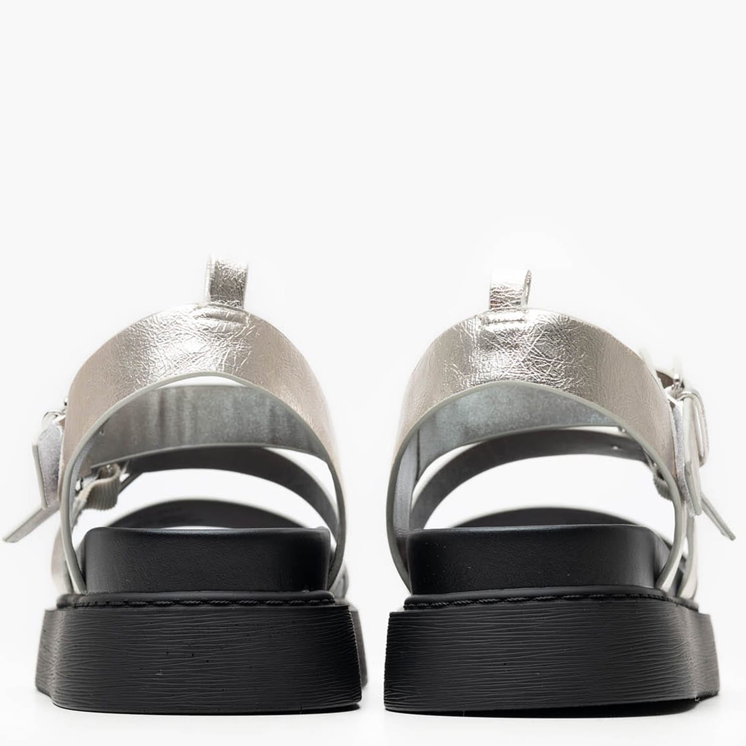 Γυναικεία Flats 28401 Ασημί ECOleather Tamaris Γυναικεία Flats 28401 Ασημί ECOleather Tamaris