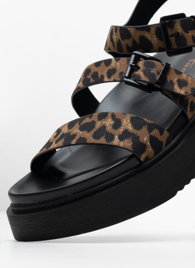 Γυναικεία Μοκασίνια 24313 Μαύρο ECOleather Tamaris