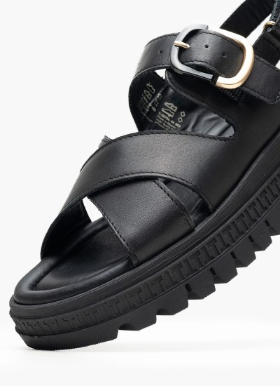 Γυναικείες Πλατφόρμες Χαμηλές 22305 Χρυσό ECOleather Tamaris