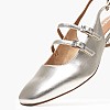 Γυναικείες Γόβες & Peeptoes Χαμηλές 29510 Ασημί ECOleather Tamaris Γυναικείες Γόβες & Peeptoes Χαμηλές 29510 Ασημί ECOleather Tamaris