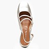 Γυναικείες Γόβες & Peeptoes Χαμηλές 29510 Ασημί ECOleather Tamaris Γυναικείες Γόβες & Peeptoes Χαμηλές 29510 Ασημί ECOleather Tamaris