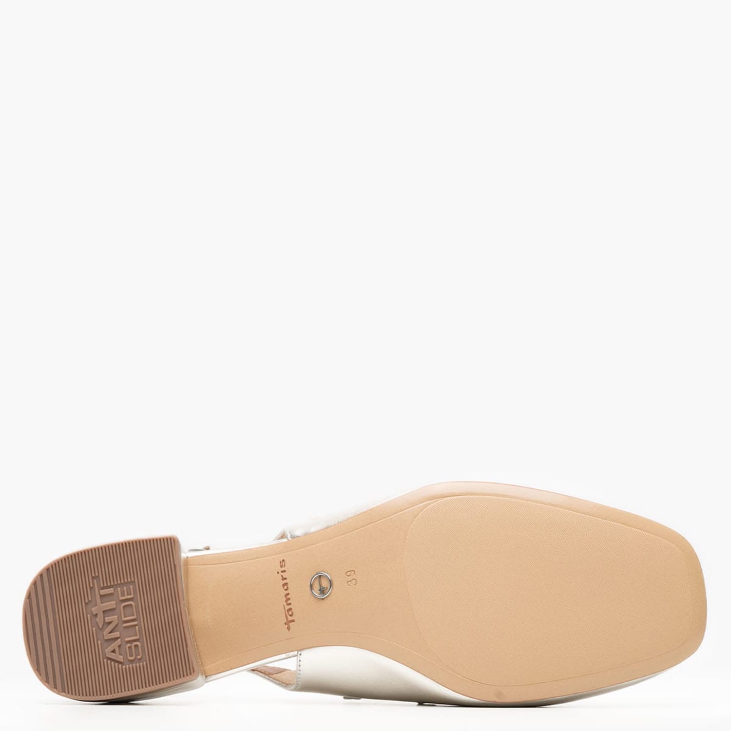 Γυναικείες Γόβες & Peeptoes Χαμηλές 29510 Ασημί ECOleather Tamaris Γυναικείες Γόβες & Peeptoes Χαμηλές 29510 Ασημί ECOleather Tamaris