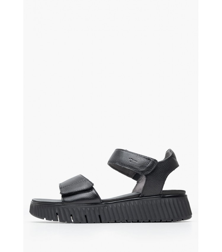 Women Platforms Low 88720 Black Leather Tamaris Women Platforms Low 88720 Black Leather Tamaris