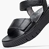 Women Platforms Low 88720 Black Leather Tamaris Women Platforms Low 88720 Black Leather Tamaris
