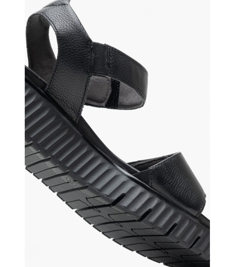 Women Platforms Low 88720 Black Leather Tamaris Women Platforms Low 88720 Black Leather Tamaris