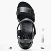 Women Platforms Low 88720 Black Leather Tamaris Women Platforms Low 88720 Black Leather Tamaris
