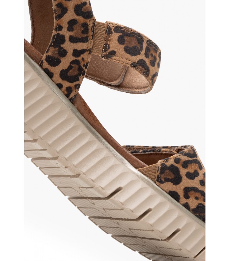 Γυναικείες Πλατφόρμες Χαμηλές 88720 Leopard Δέρμα Νούμπουκ Tamaris Γυναικείες Πλατφόρμες Χαμηλές 88720 Leopard Δέρμα Νούμπουκ Tamaris
