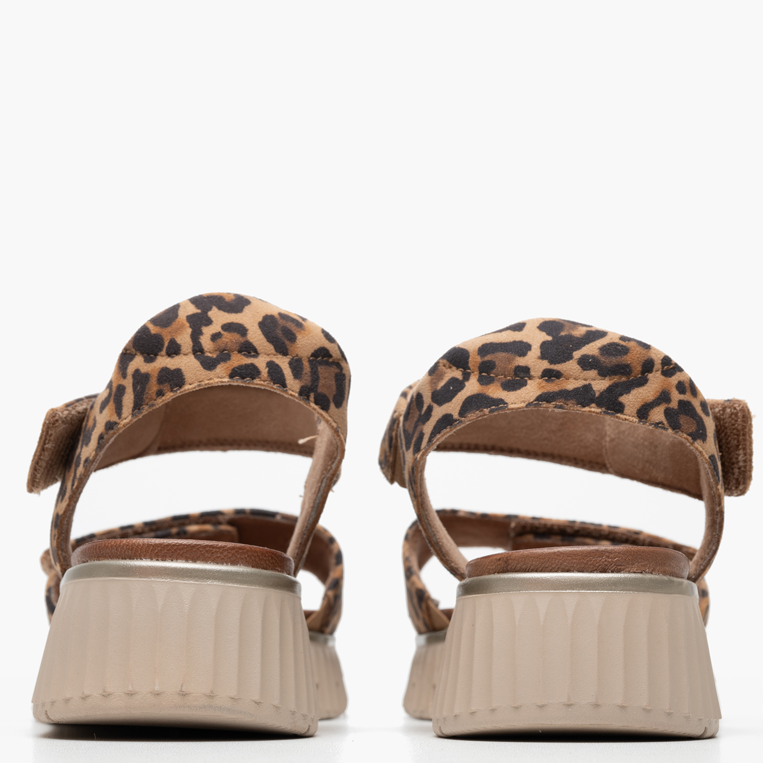 Γυναικείες Πλατφόρμες Χαμηλές 88720 Leopard Δέρμα Νούμπουκ Tamaris